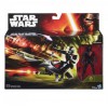 STAR WARS ELITE SPEEDER BIKE, episodio VII - el despertar de la fuerza, vehículo compatible con las figuras 3 3/4 de la gama STAR WARS. 